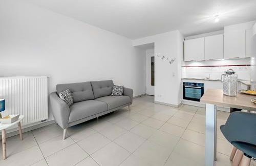 Vivez Lunel-Clim-Wifi Fibre-Parking Privé-Patio T2 - Foto 9