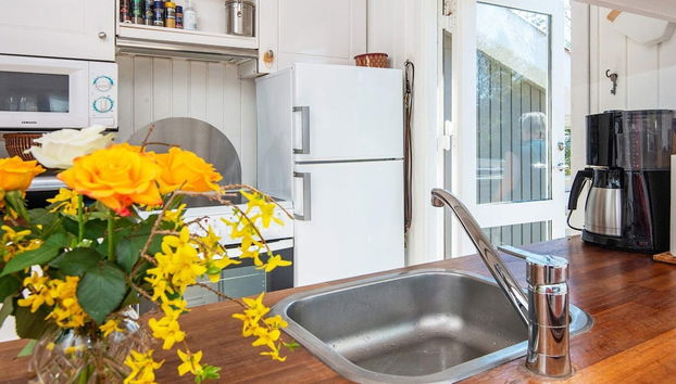 6 Person Holiday Home in Glesborg - Foto 4, Cocina privada