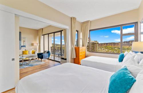 Diamond Head and Partial Ocean views with 2 Beds and Parking - Foto 34