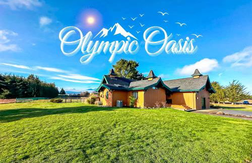 Olympic Oasis Tranquil Retreat Near Dungeness Wildlife Refuge Hot Tub - Foto 1