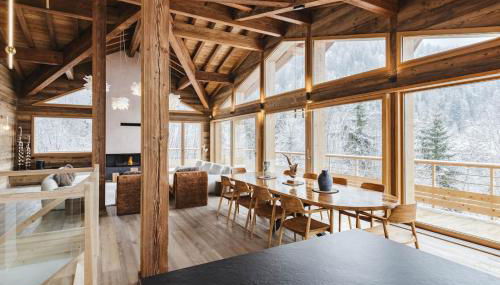7 Summits - Chalet 230m2 Salon Cathedrale Vues Cheminee - Foto 4