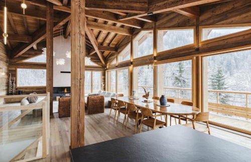 7 Summits - Chalet 230m2 Salon Cathedrale Vues Cheminee - Foto 4