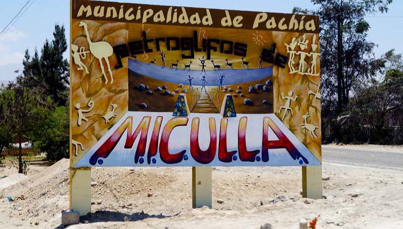 Visitando los petroglifos de Miculla