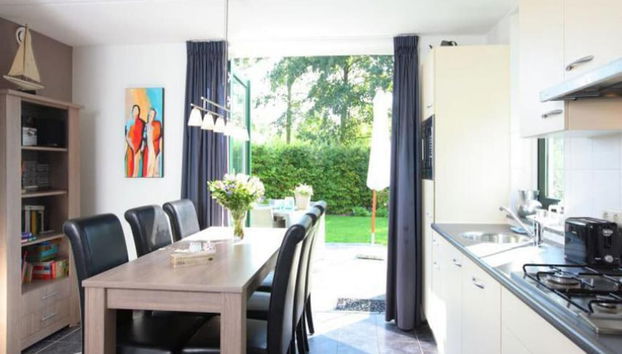 Nice Holiday Home with Dishwasher near Dunes - Foto 4, Cozinha privada