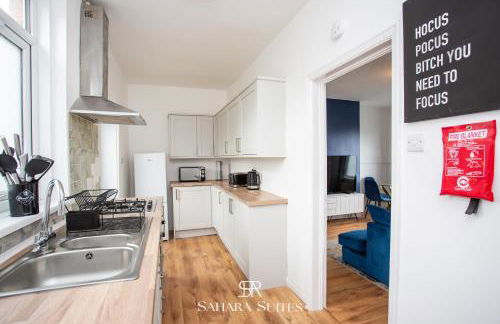 Stylish 3-Bed - Newcastle City Centre - Long Stays - Foto 15