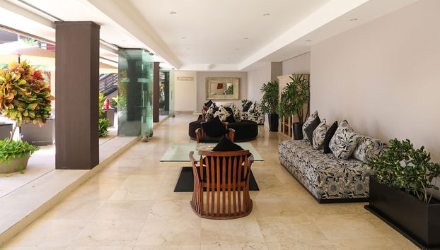 Sitzecke in der Lobby