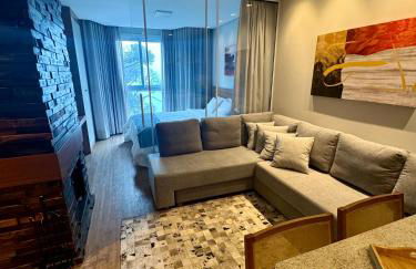 Sensacional Flat Serra Class - vista do Pôr do Sol - Foto 3