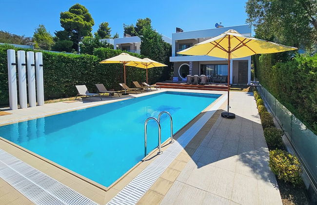 Luxurious 4-bedroom Villa Anya With Private Pool in Kassandra, Halkidiki - Foto 39