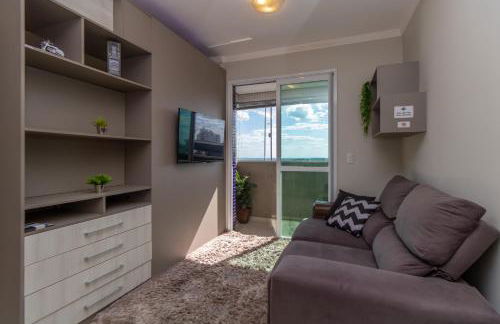 Pôr do sol 18º andar vista da cidade CENTRAL, Garagem NOVO - Foto 9