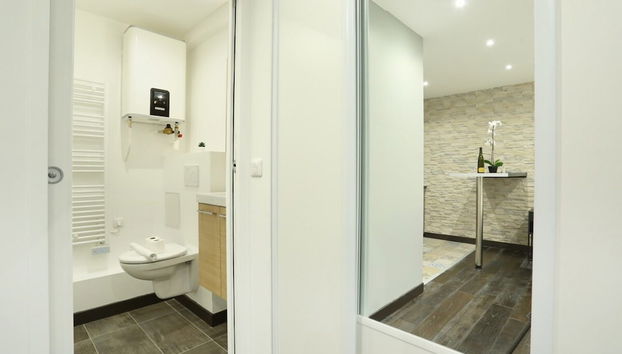 Charming Studio District Le Marais Center of Paris - Foto 5, Baño