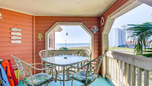 Steps to Beach: Ocean-View Galveston Condo! - Foto 2