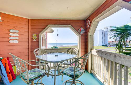Steps to Beach: Ocean-View Galveston Condo! - Foto 2