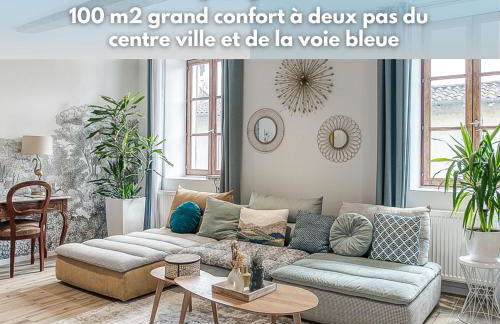 Duplex de luxe à Trévoux élégance et confort 100m2 chambres climatisées - Foto 1
