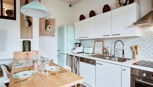 Hôtel-particulier - T2 - lumineux - Foto 4, stove, dishwasher