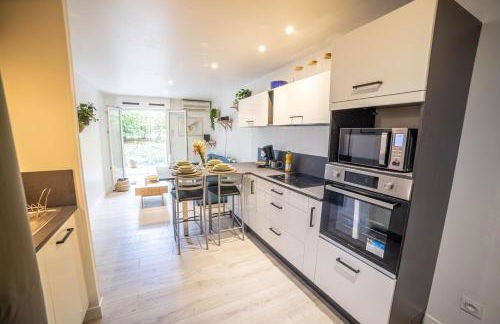 NEW Le Cocon-Clim-Vidéoprojecteur-Parking-Wifi-TOP PROS Conciergerie Montpellier - Foto 8