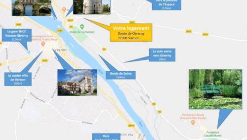 Appartement charmant à Vernon tout près de Giverny - Foto 3