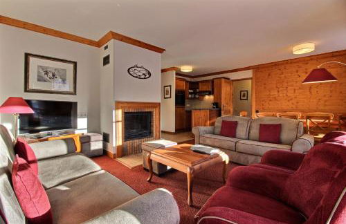 ARC 1950 - Appartement 10 personnes Duplex Cheminée - ski aux pieds - Sauna, Hammam, Jacuzzi - Photo 15