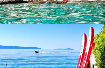 Luxury Seaside Villa with a classic Mediterranean Olive Garden, a fully equipped Professional Kitchen, Pool, Sauna, Padle Boards and Canoe - Miolin Beach House - Photo 1