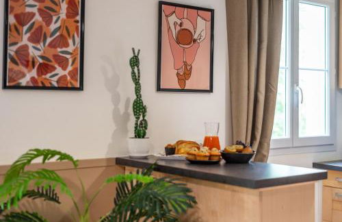 Orphée by Kleidos - Disney 10min! Superbe T2, 4P, Parking gratuit, Balcon - Foto 5