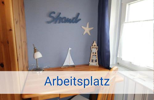 Böltser Hus Ferienwohnungen mit Strandkorb und Kamin 10 Gehminuten zum kurtaxefreien Sandstrand - Foto 17