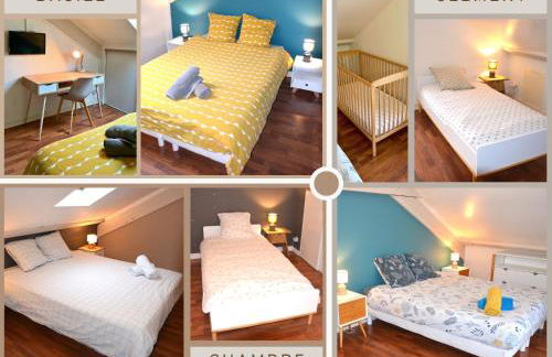 Le Cocon Troyen - Appartement 3 chambres avec 2 parkings, idéal familles et pros - Foto 5