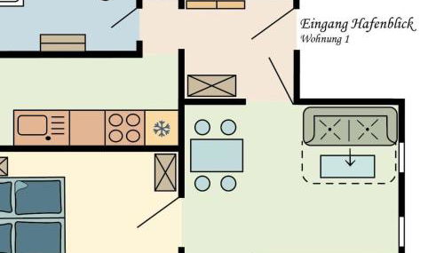 Apartment Wohnung für vier Personen im Erdgeschoss by Interhome - Foto 2