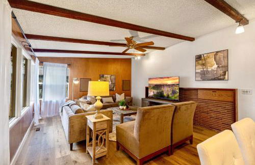 Spacious Mid Century Modern Sunroom Rambler - Foto 3