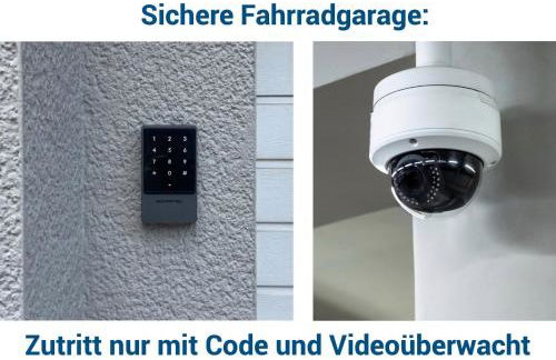 1-2 Personen - Parkplatz - Fahrradgarage - Zentrum - Küche - Balkon - WLAN - Klima - Foto 4