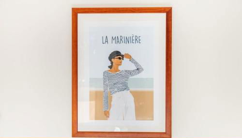 La Marinière - Terrasse et parking, proche plage - Foto 4