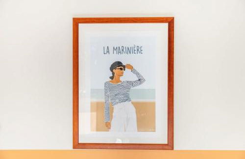 La Marinière - Terrasse et parking, proche plage - Foto 4