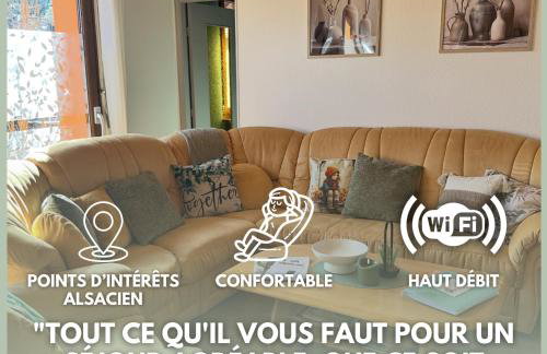 Grand appartement au cœur de la région alsacienne - Photo 1