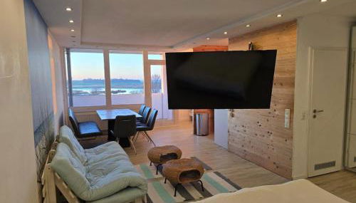 Moderne Wohnung mit Sonnenuntergang über dem Meer - Foto 4