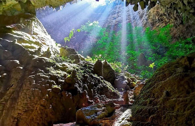 Descente en rappel dans la Sima del Cielo - Photo 3