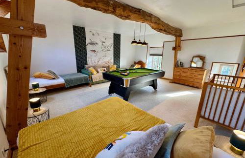 La Clef Decamp La Longère 1750 Hambye piscine grand jardin - Foto 37