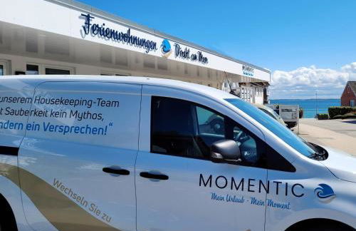 Große Penthouse Ferienwohnung mit Meerblick, Sonnenterrasse & Luxusbad von "Momentic" - Foto 8