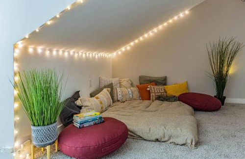 2 King Beds - Free Parking - BBQ - Arcade - Patio - Foto 14