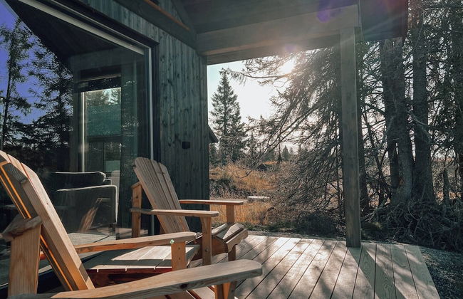 Modern Mountain Cabin - Outdoor Hot Tub - 8 Beds - Photo 47