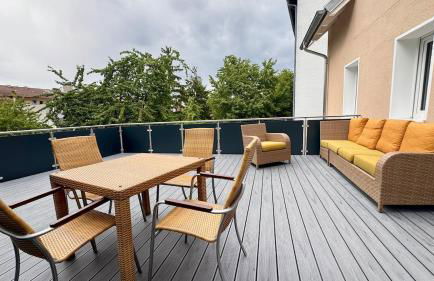 2-Zimmer-Wohnung-Küche-Bad-Terrasse, Bahnhofsnähe - Foto 6