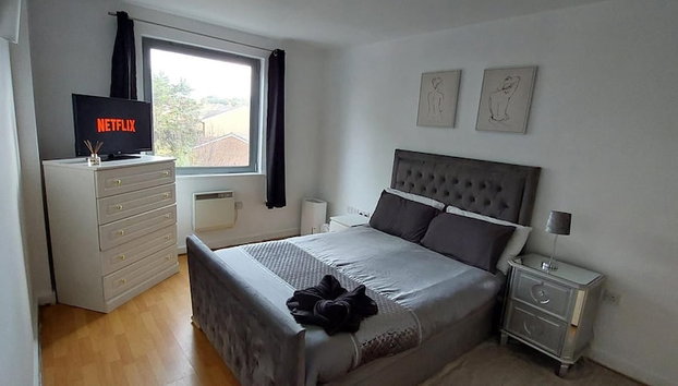 1br-4guests-pool-gym-parking-neargreenwich - Foto 2, Habitación
