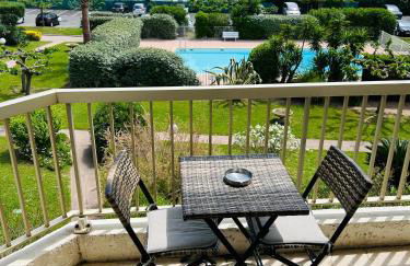 Studio de standing climatisé, avec piscine, proche de la mer - Foto 19