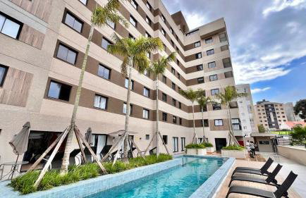 Studio com piscina aquecida,completo ,academia ,próximo ao shopping Palladium - Foto 28