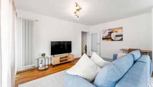 Nexstay Design Wohnung mit Loggia und Parkplatz - Foto 5