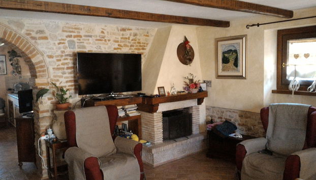 Coin salon dans le hall