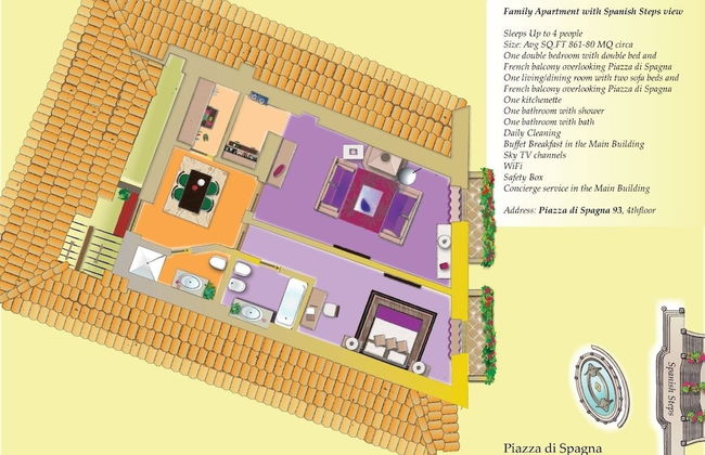 The Inn at the Spanish Steps - Foto 78