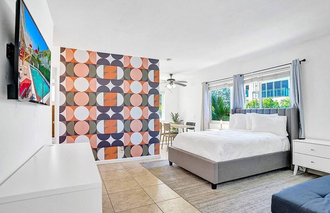 Beachfront Studio Hollywood Boardwalk Parking - Foto 18