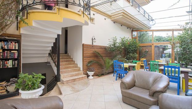 Sala de estar do lobby