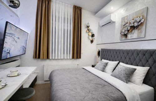 Bellamy - Elegant cozy studio with King bed, Netflix and free Parking - Foto 8