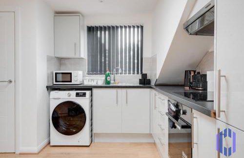 Scandi Loft Style Apartment - Sleeps 6 - near Manchester Airport - Foto 23