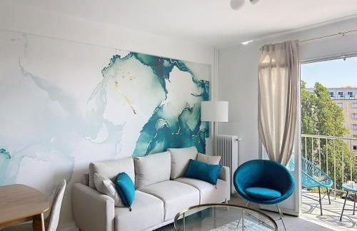 Beautiful 4 rooms sea airport - Foto 11