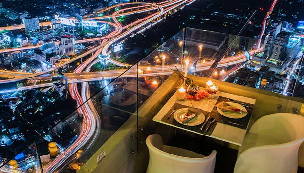 Dîner au Baiyoke Sky Hotel - Photo 2